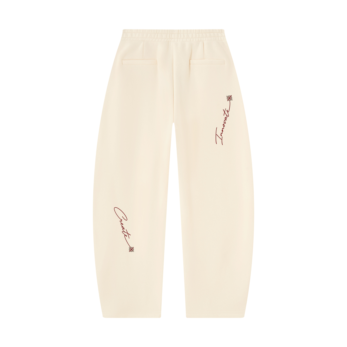 SLICASA Barrel-Leg Sweats
