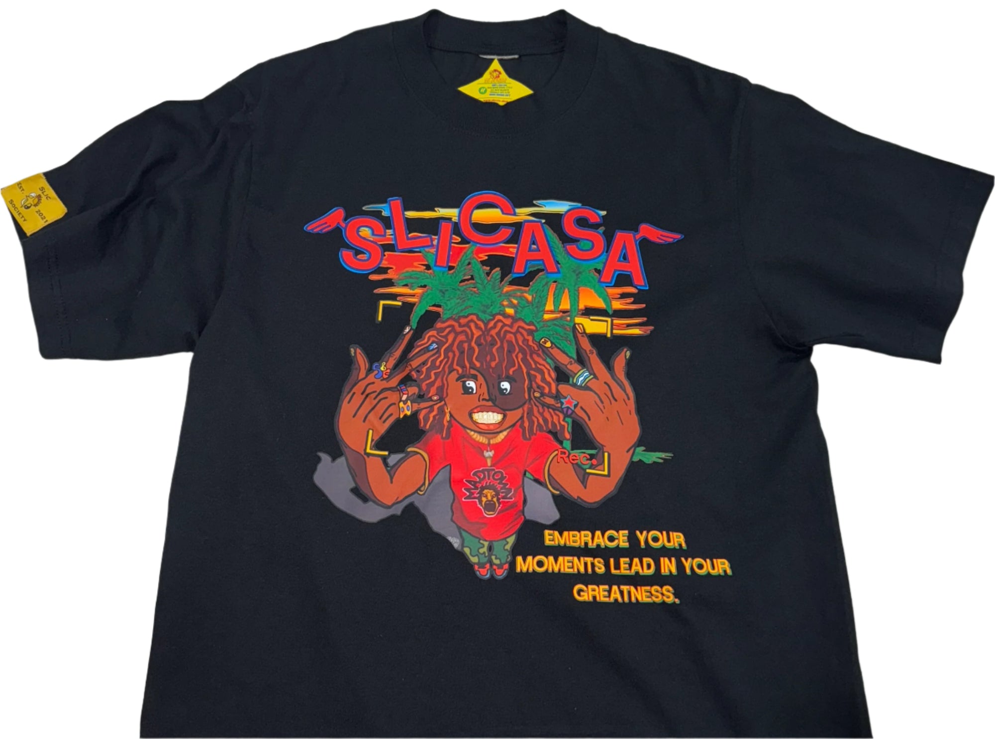Slic x Rocket Boxy Tee (on hand)