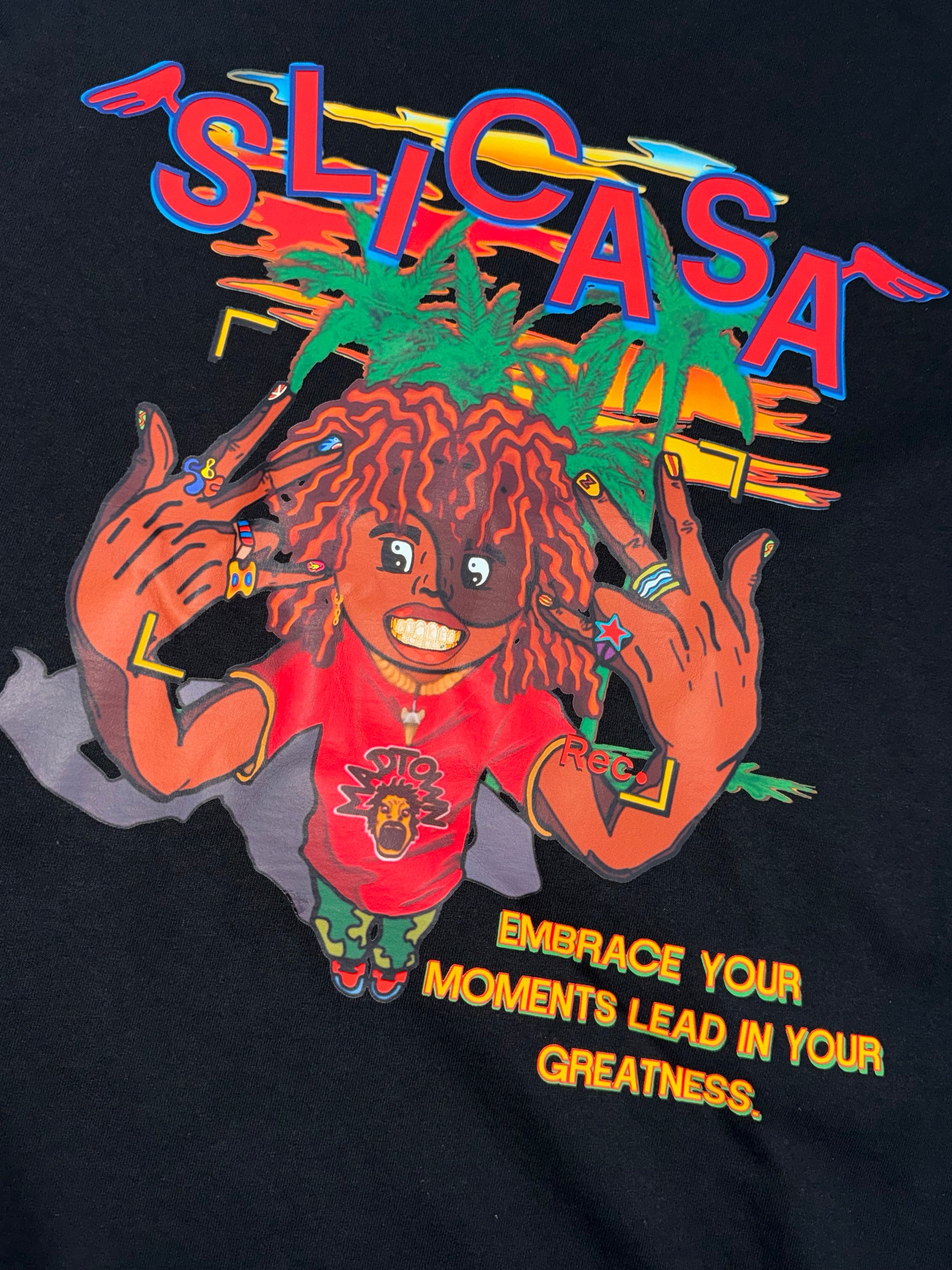 Slic x Rocket Boxy Tee (on hand)