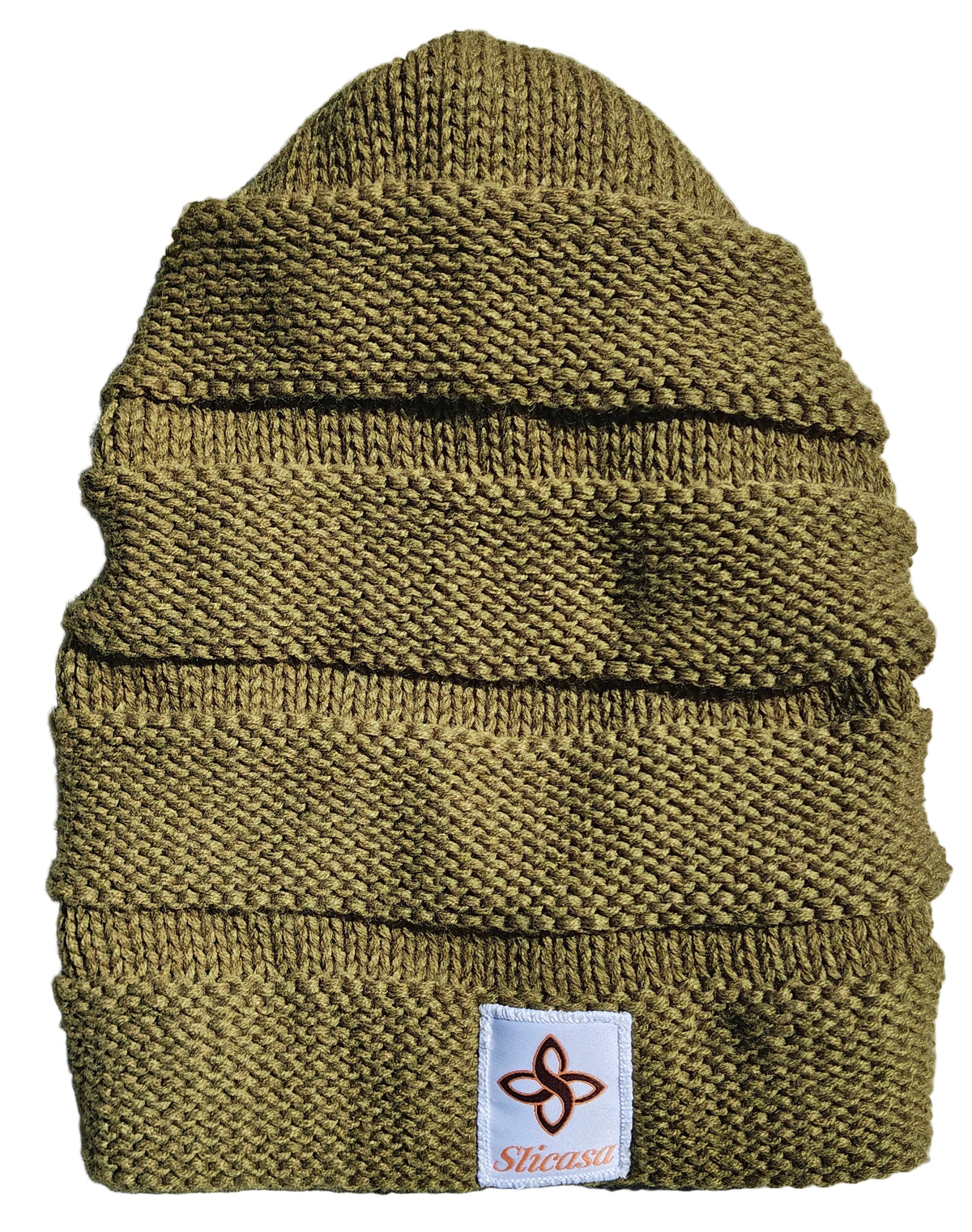 Moss Scrunch Beanie