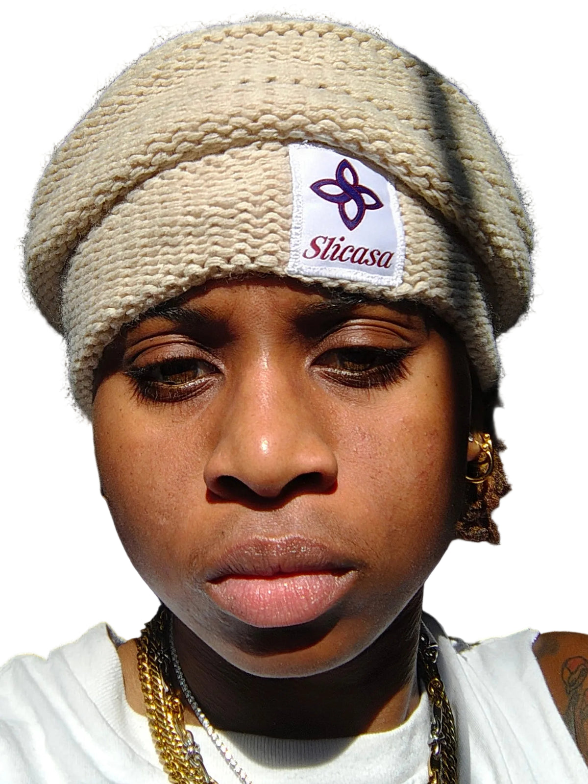 Sandstone Scrunch Beanie